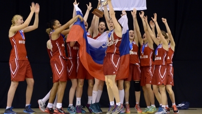 Баскетболистки юношеской сборной России