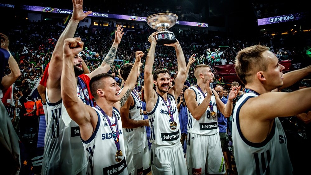 Сборная Словении — чемпион Европы 2017 года