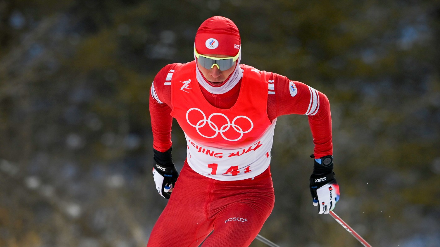 Масс старт мужчины 50. Лыжный марафон Пекин 2022.