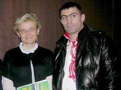 Рахим Чахкиев и Елена Малышева