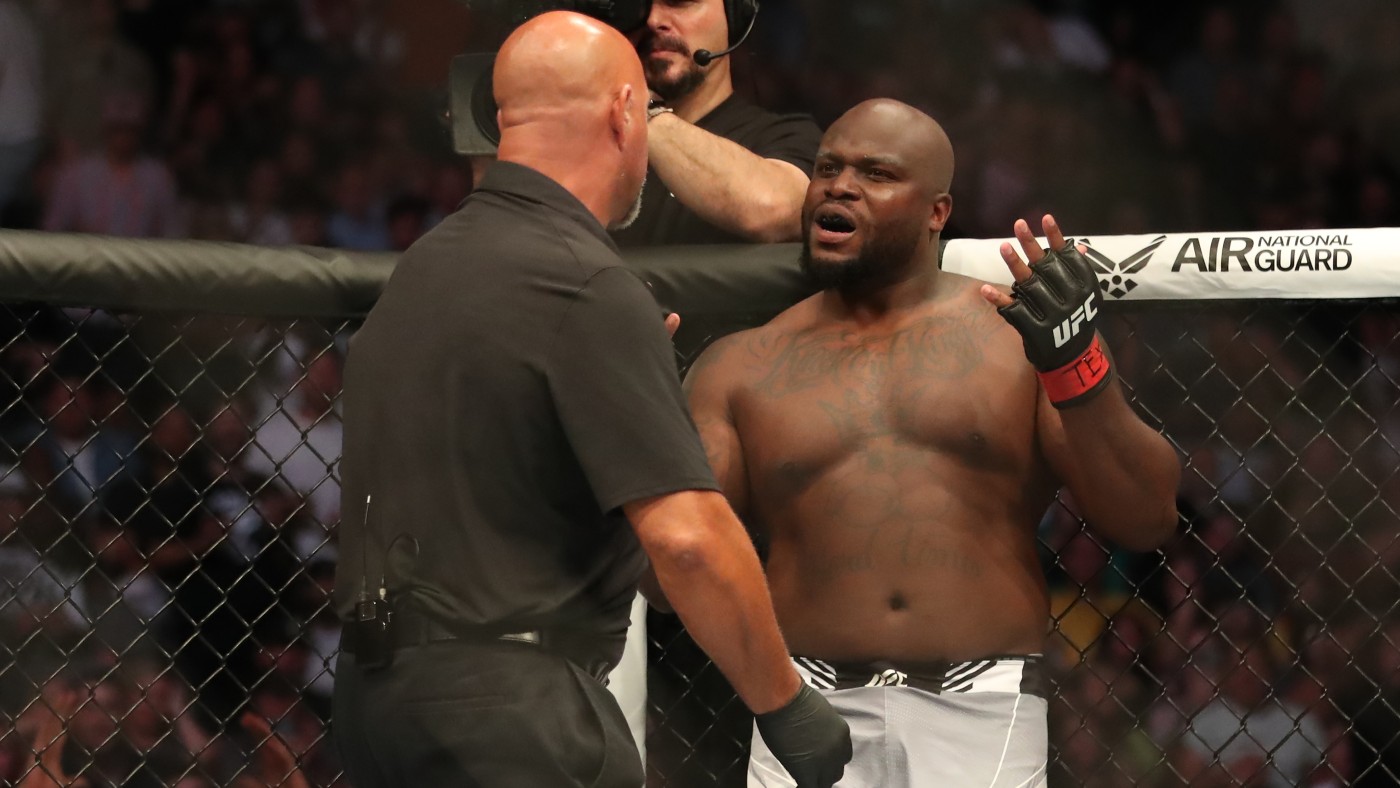 Derrick Lewis balls was hot