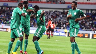 Футболисты сборной Нигерии