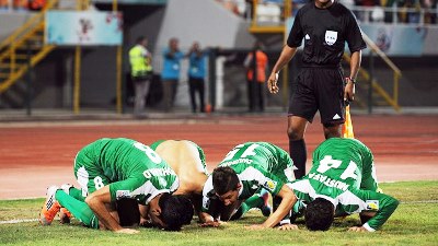 Футболисты Ирака не могут поверить в случившееся