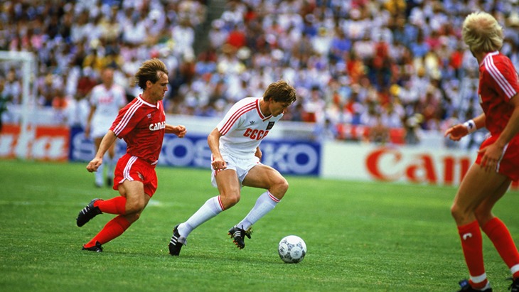 Футбол ссср франция 1986