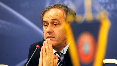 президент УЕФА Мишель Платини