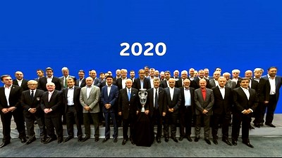 Евро-2020 пройдет в 13 городах