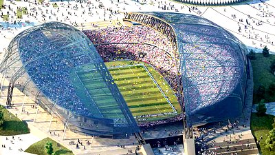 Проект стадиона в Сочи
