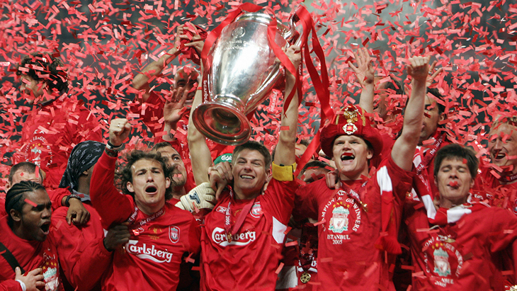 «Ливерпуль» выиграл Лигу чемпионов в 2005 году