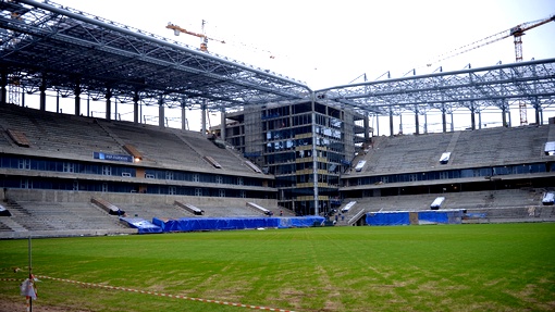 На новом стадионе ЦСКА проходят заключительные строительные работы