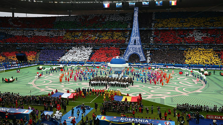 Церемония открытия Евро-2016