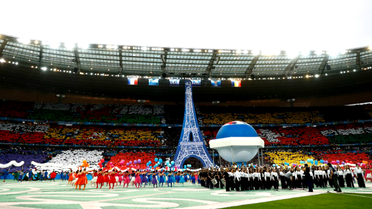Церемония открытия Евро-2016