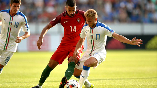 фрагмент матча Италия — Португалия