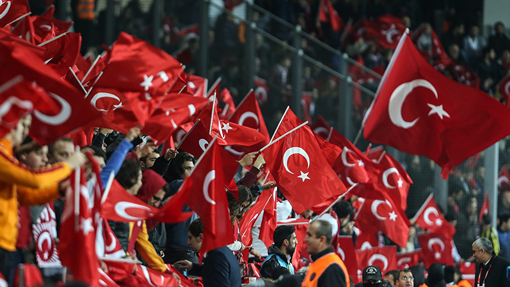 Болельщики сборной Турции