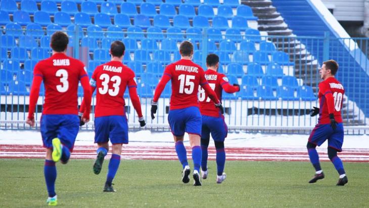 «Армейцы» одержали победу в матче 24-го тура первенства ФНЛ