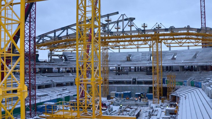 Стадион «Динамо» стоит 1,5 млрд евро