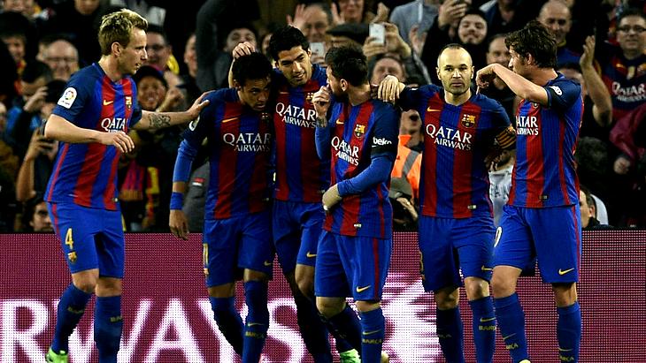 «Барселона» отправила в ворота «Севильи» три безответных мяча