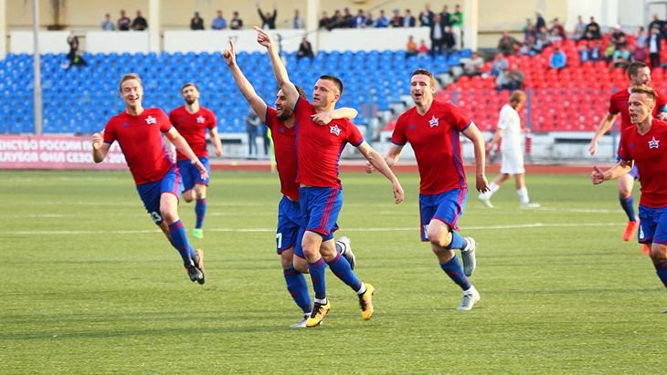 Футболисты «СКА-Хабаровска»