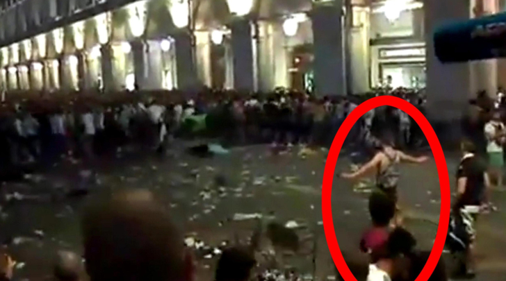 Паника в фан-зоне в Турине оказалась «неудачной шуткой»