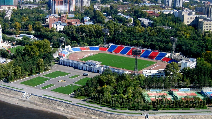 Стадион в Хабаровске