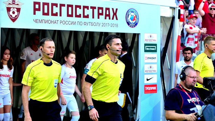 Алексей Еськов и его помощники пока не получили оценок от инспектора матча