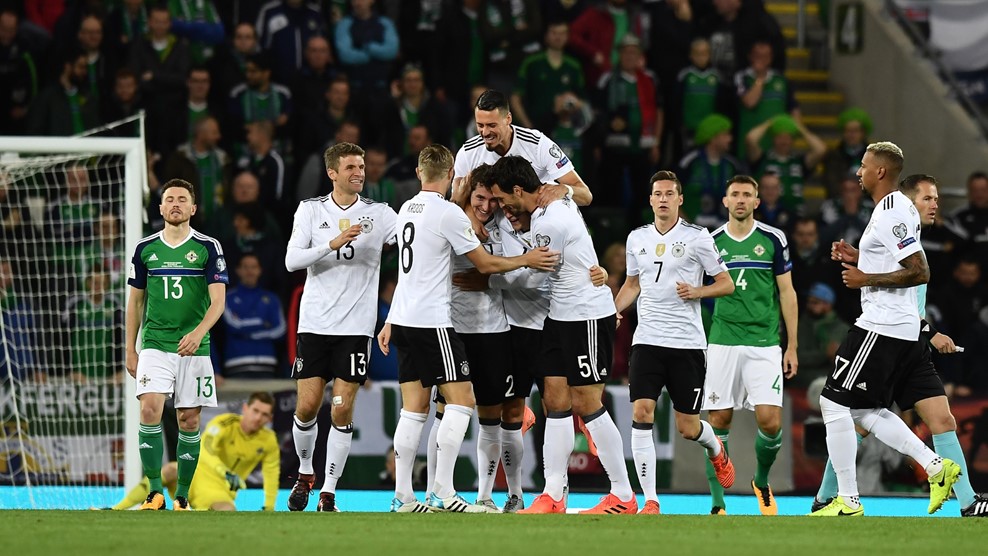 Германия победила в Северной Ирландии