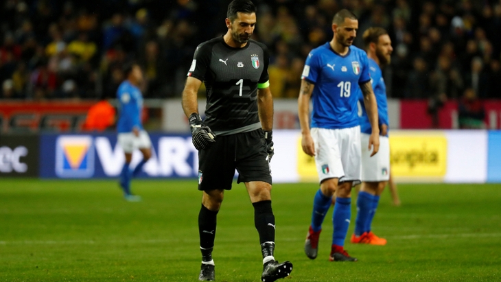 Сборная Италии проиграла первую дуэль Швеции