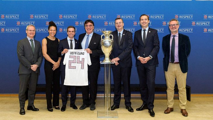 Немецкая делегация в УЕФА