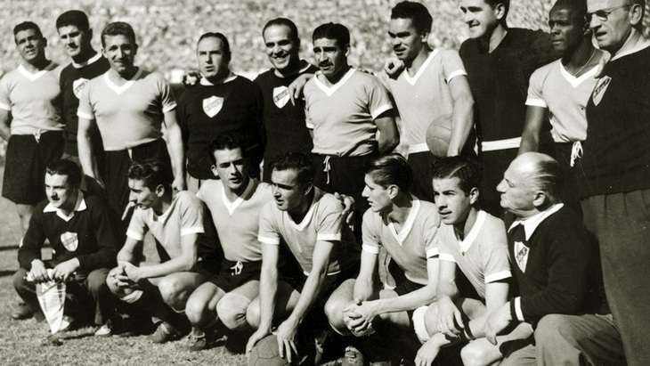 Уругвай перед финальным матчем ЧМ-1950 против сборной Бразилии