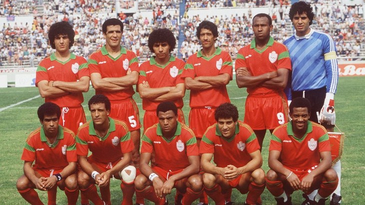 Сборная Марокко на самом удачном для себя ЧМ-1986