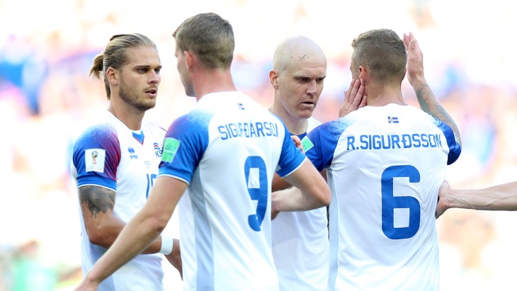 Футболисты сборной Исландии