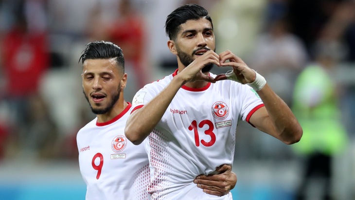 Сборная Туниса забила первый гол Африки на ЧМ-2018