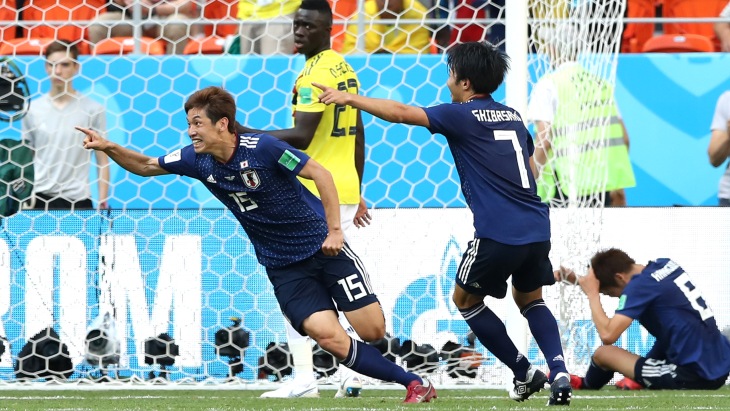 Японцы забили победный мяч после углового