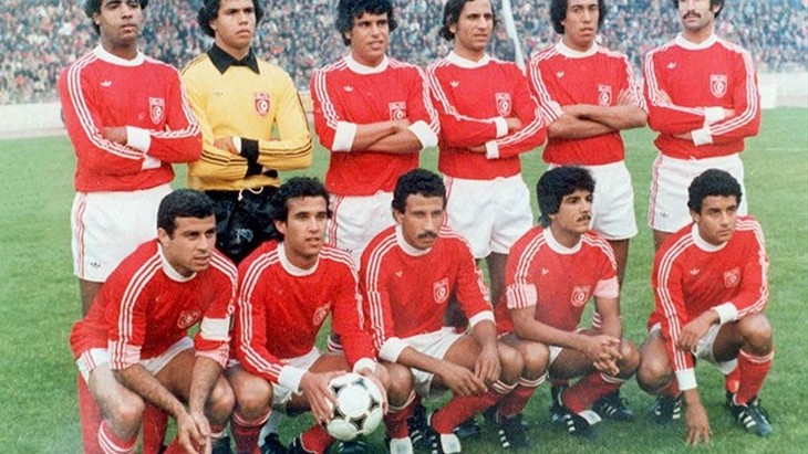Сборная Туниса на самом успешном для себя ЧМ-1978 в Аргентине