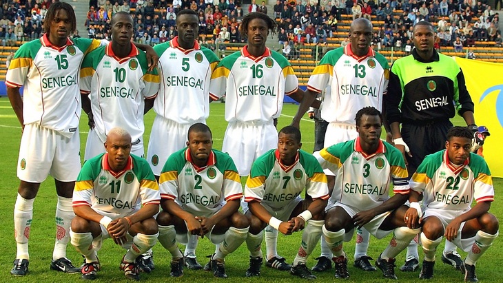 Сенегал на первом в истории чемпионате мира 2002 года