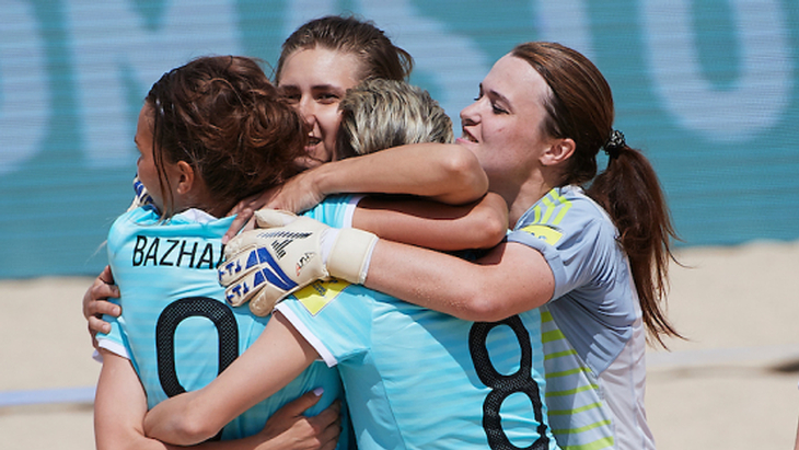 Женская сборная России по пляжному футболу выиграла Кубок Европы