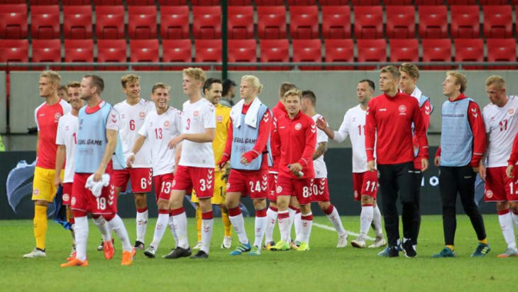 Дания играла против Словакии в уникальном составе