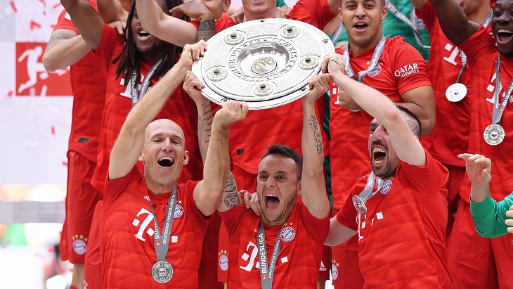 «Бавария» в седьмой раз кряду стала чемпионом