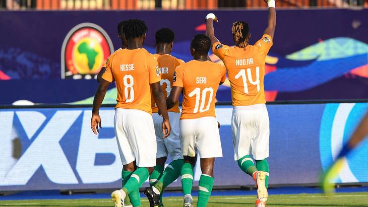 Футболисты сборной Кот-д'Ивуара