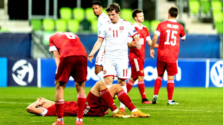 Молодежная сборная России не смогла выйти в плей-офф Евро