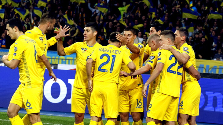 Сборная Украины в отборе на Евро оставила позади себя даже Португалию