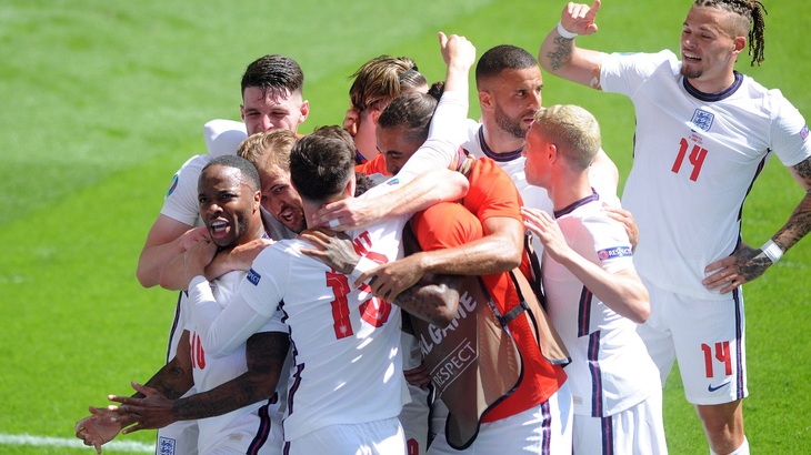 Англия победила Хорватию на старте Евро-2020
