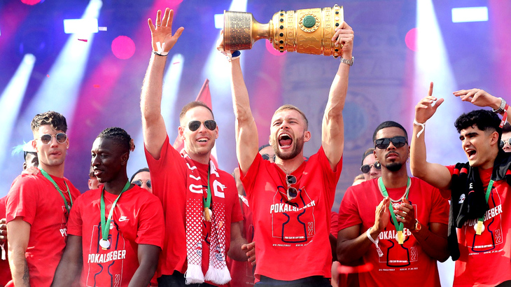 «Лейпциг» выиграл свой первый Кубок Германии в истории