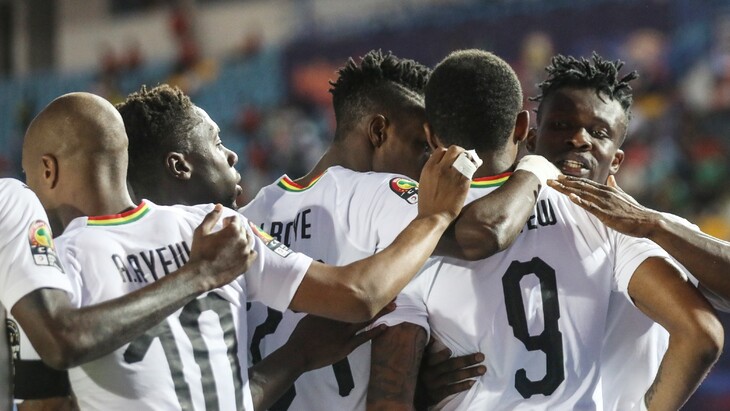 Игроки сборной Ганы
