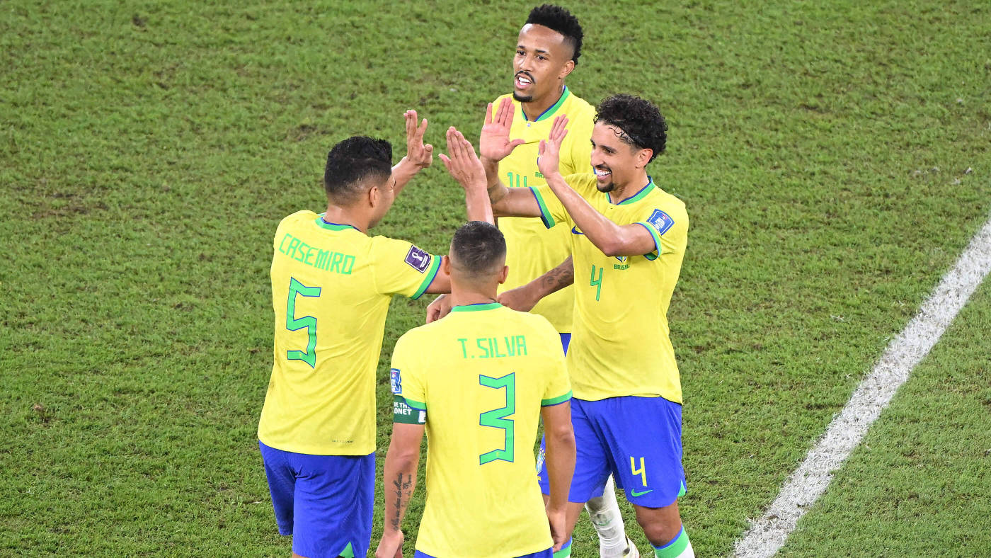 Сборная бразилии чемпионы сколько раз. Сборная Бразилии футбол 2022. Корея Бразилия 2022. Бразилия против Кореи 2022. Бразилия ЧМ 2022.