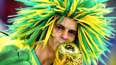Болельщик сборной Бразилии