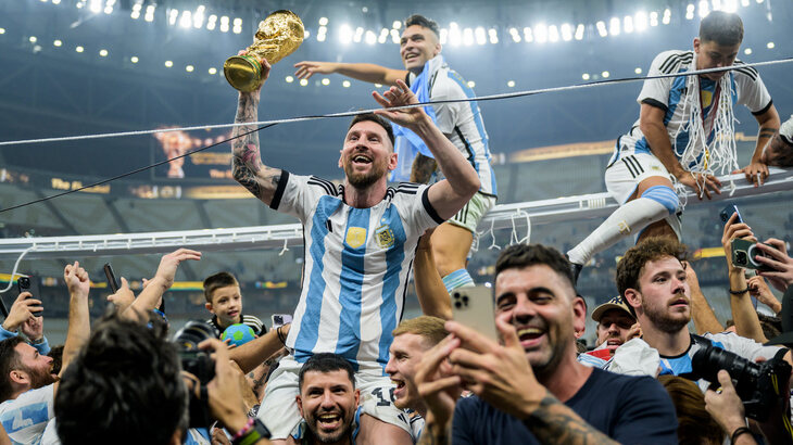 Сборная Аргентины стала трехкратным чемпионом мира