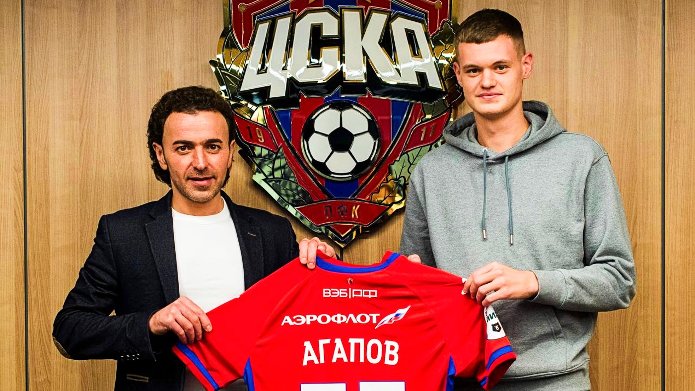 ЦСКА объявил о переходе защитника Агапова из «Пари НН»