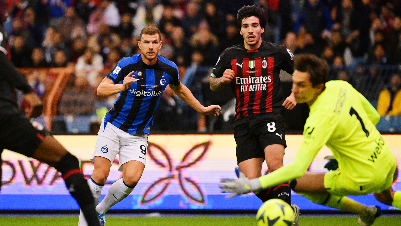 «Интер» разгромил «Милан» в матче за Суперкубок Италии