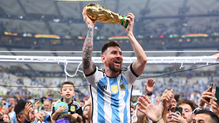 Сборная Аргентины — действующий чемпион мира по футболу
