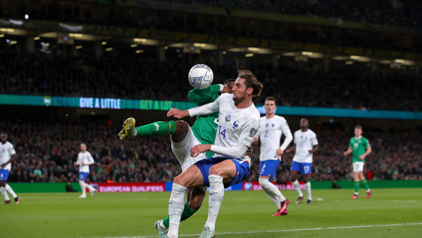 Гол Павара принес сборной Франции победу над Ирландией